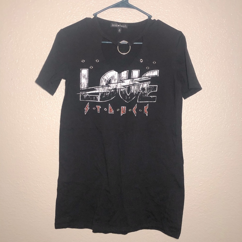 Love Struck Dress/Long Shirt Top